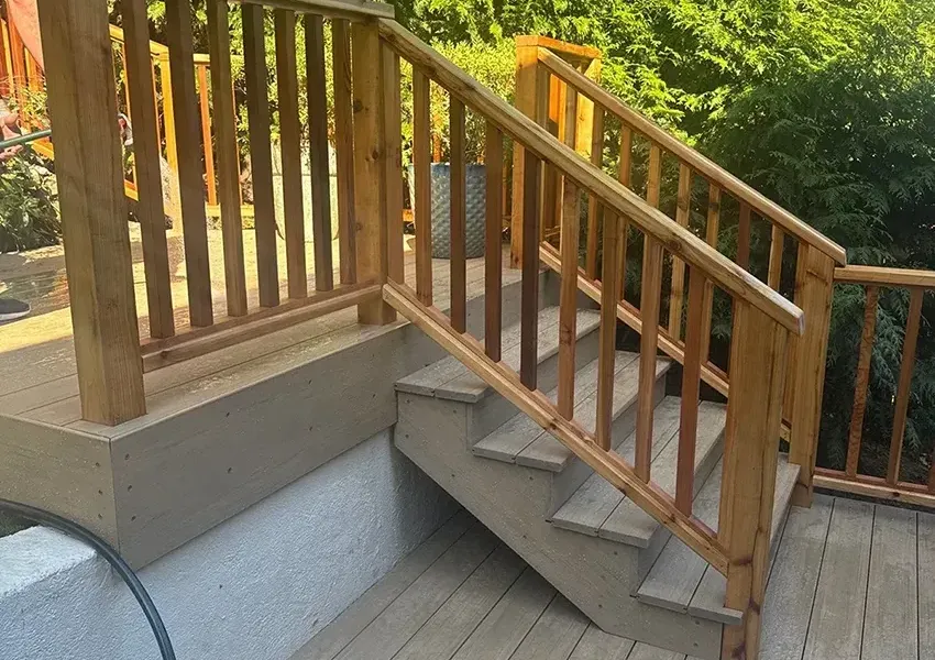 After deck and porch project